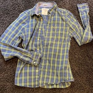 Abercrombie plaid button down